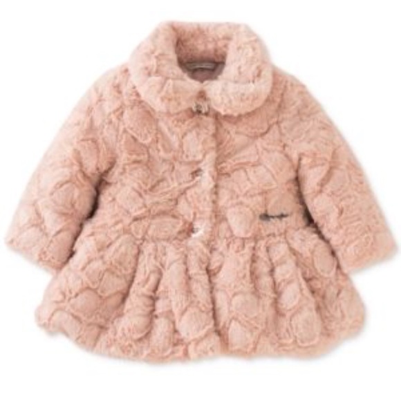 Calvin Klein Jeans baby girl pink coat - Picture 1 of 6